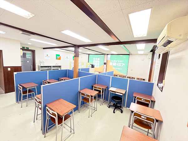 新白河教室の様子：清潔感のある教室環境を心掛けています！