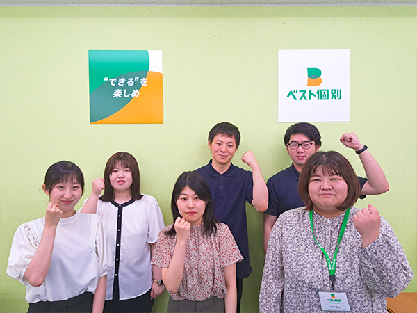 十川教室の様子：皆さんの成績アップのためがんばります！