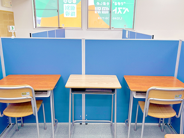 中央台南教室の様子：自習も可能！自分のペースで学習ができます。