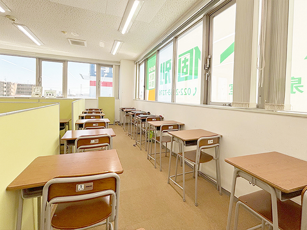 南小泉教室の様子：授業だけではなく自習も歓迎です！