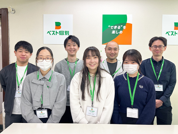新白河教室の様子：先生たちがお子さま一人ひとりに寄り添います！