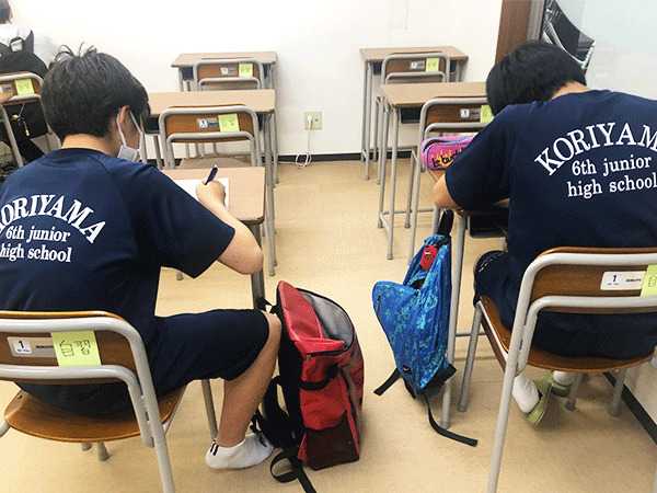 希望ヶ丘教室の様子：授業がない日でも、自習スペースをお使いください！