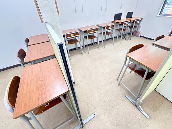 鈎取教室の様子：自習時には先生へ質問もできます！