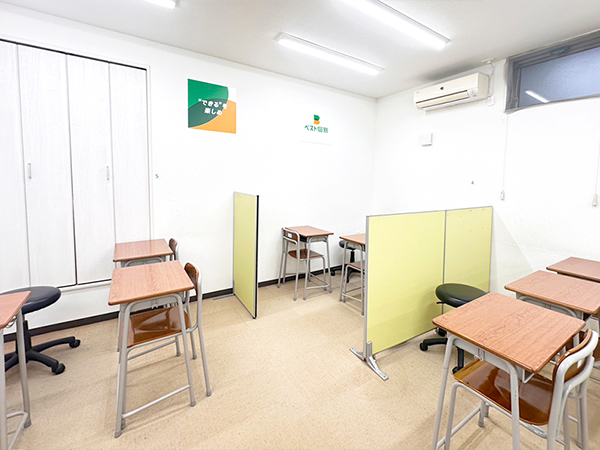 鈎取教室の様子：集中して勉強に取り組める環境です