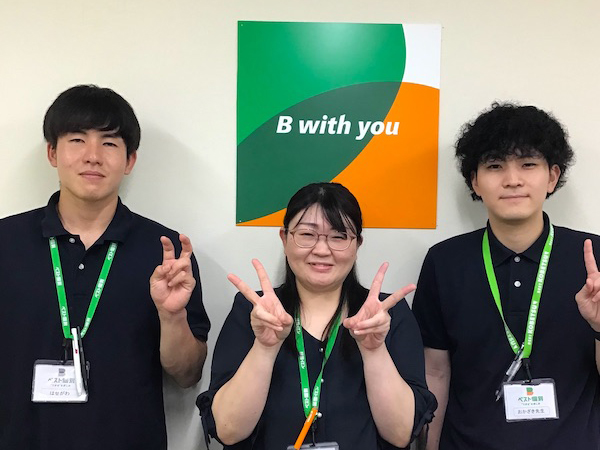 平もみじ町教室の様子：一人ひとりに寄り添い、全力で応援します。