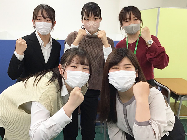 福島大森教室の様子：優秀なスタッフと一緒にサポートしていきます！