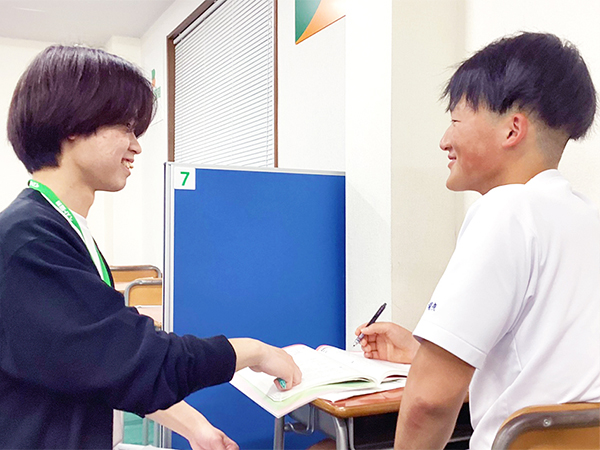 亘理教室の様子：お子さまにあったペースでご指導いたします！