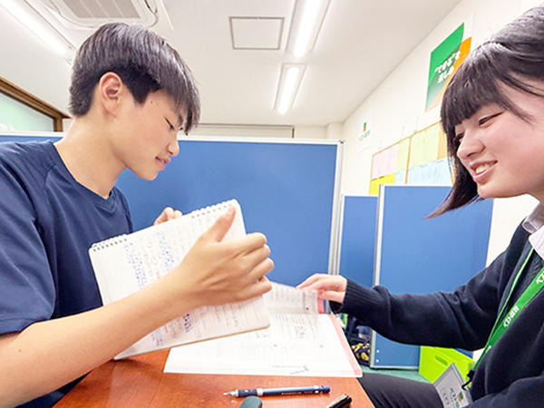 行健教室の様子：清潔感のある教室を心がけています。