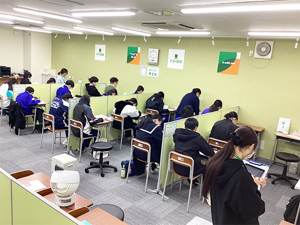 白河東教室の様子：明るくきれいな教室です！