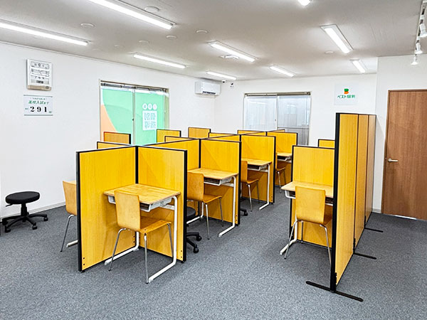 大多羅教室の様子：明るくて清潔感のある新しい教室です！
